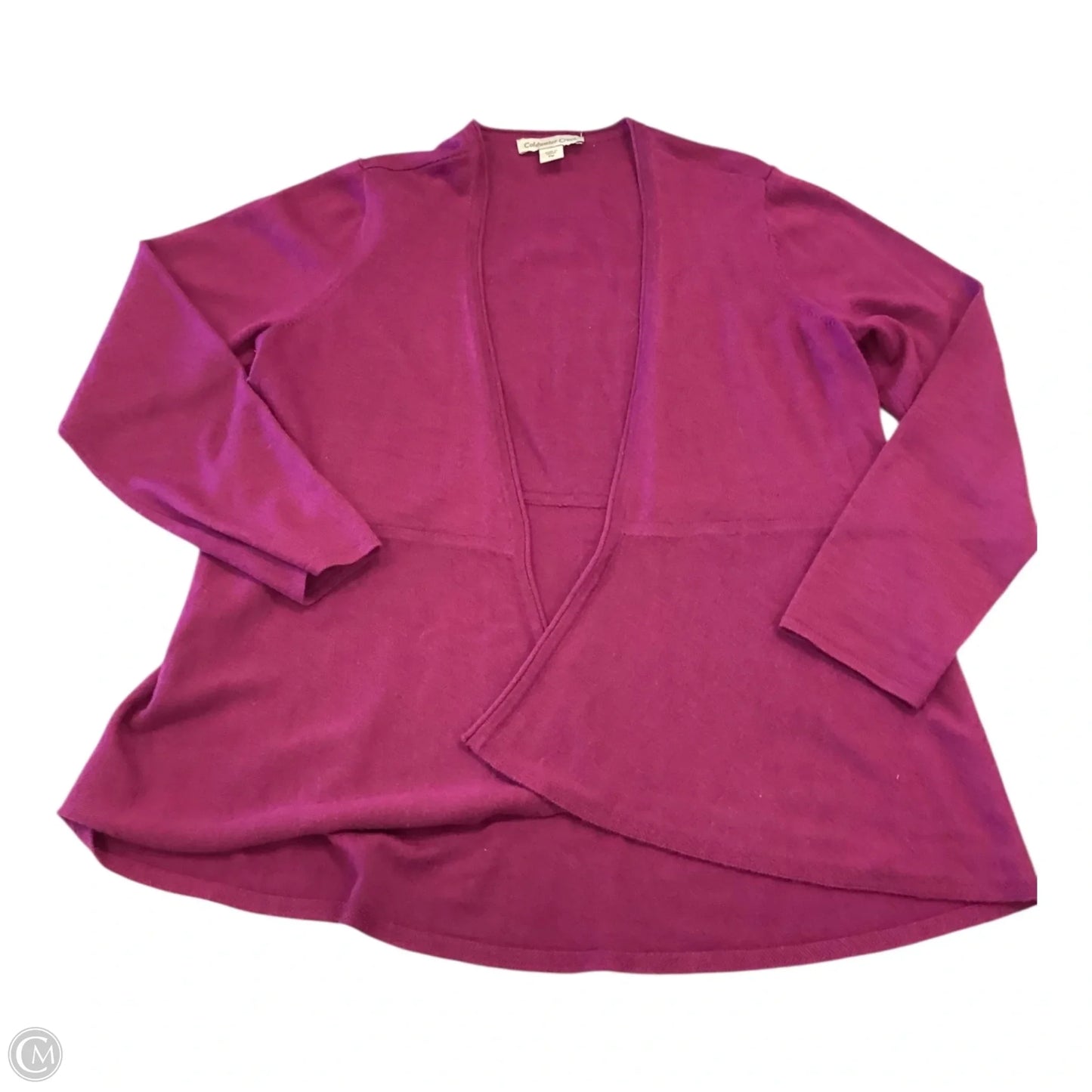 Cardigan By Coldwater Creek In Purple, Size: Mp