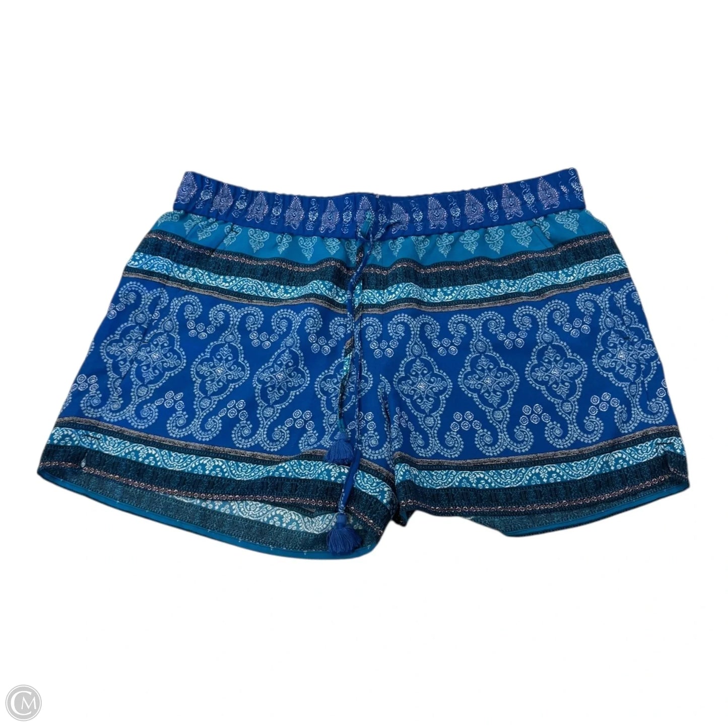 Shorts By Loft In Blue & White, Size: M