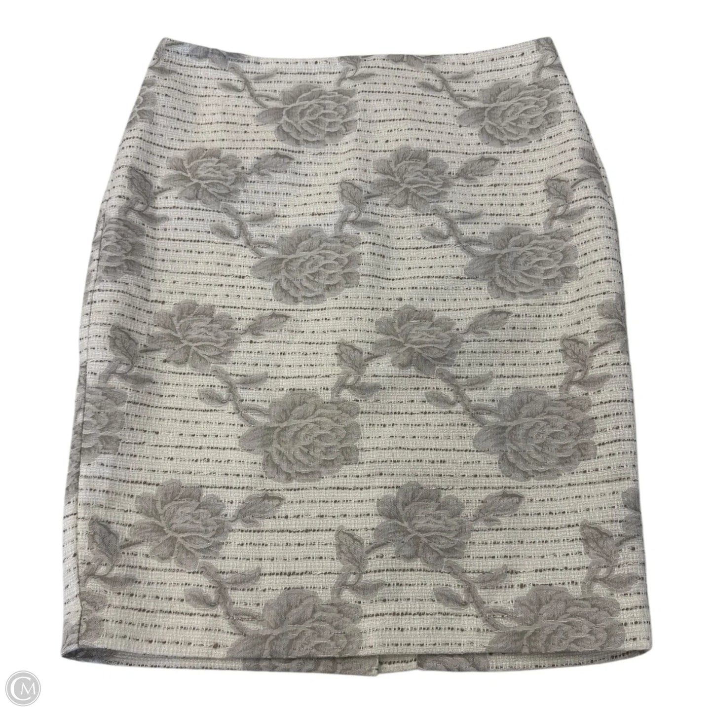 Skirt Midi By Ann Taylor In Floral Print, Size: 2p
