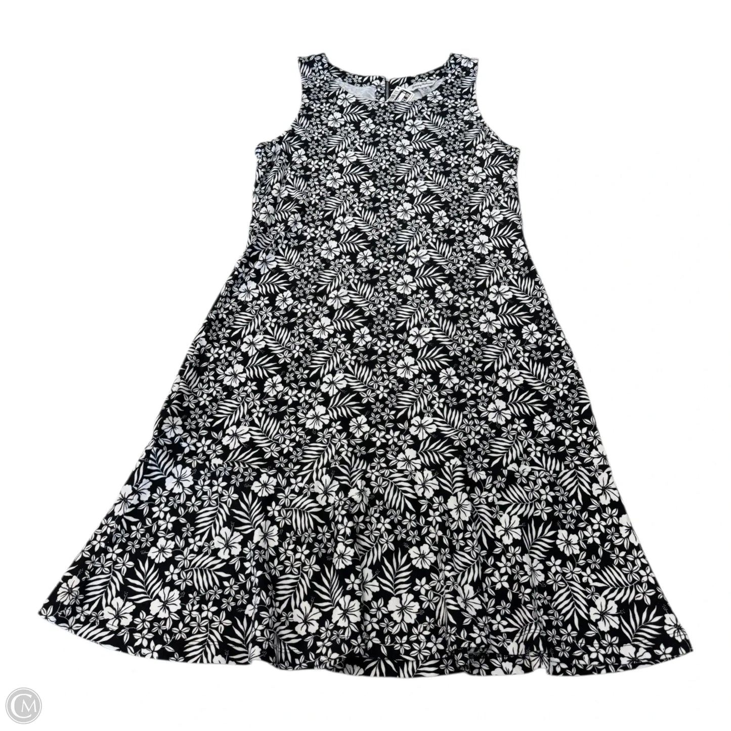 Dress Casual Short By Tommy Bahama In Black & White, Size: M