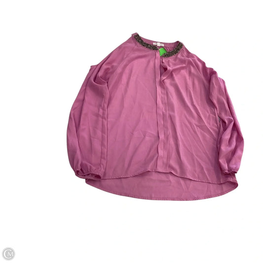 Top Long Sleeve By Socialite In Pink Size: S