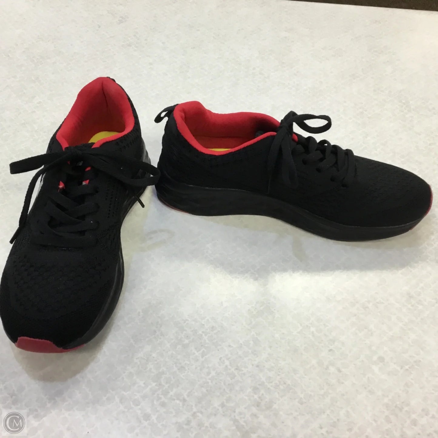 Shoes Athletic By Us Polo Assoc In Black & Red, Size: 8