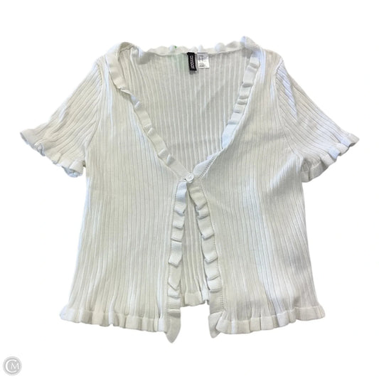 Cardigan By Divided In Cream, Size: Xl