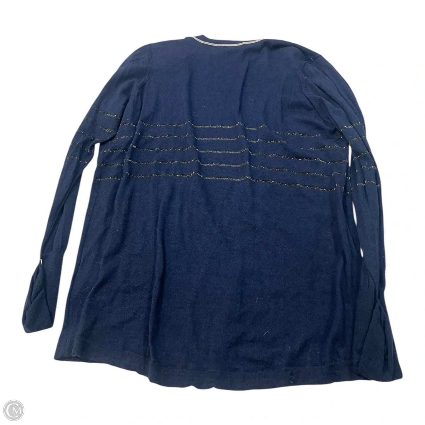 Cardigan By Clothes Mentor In Navy, Size: 12