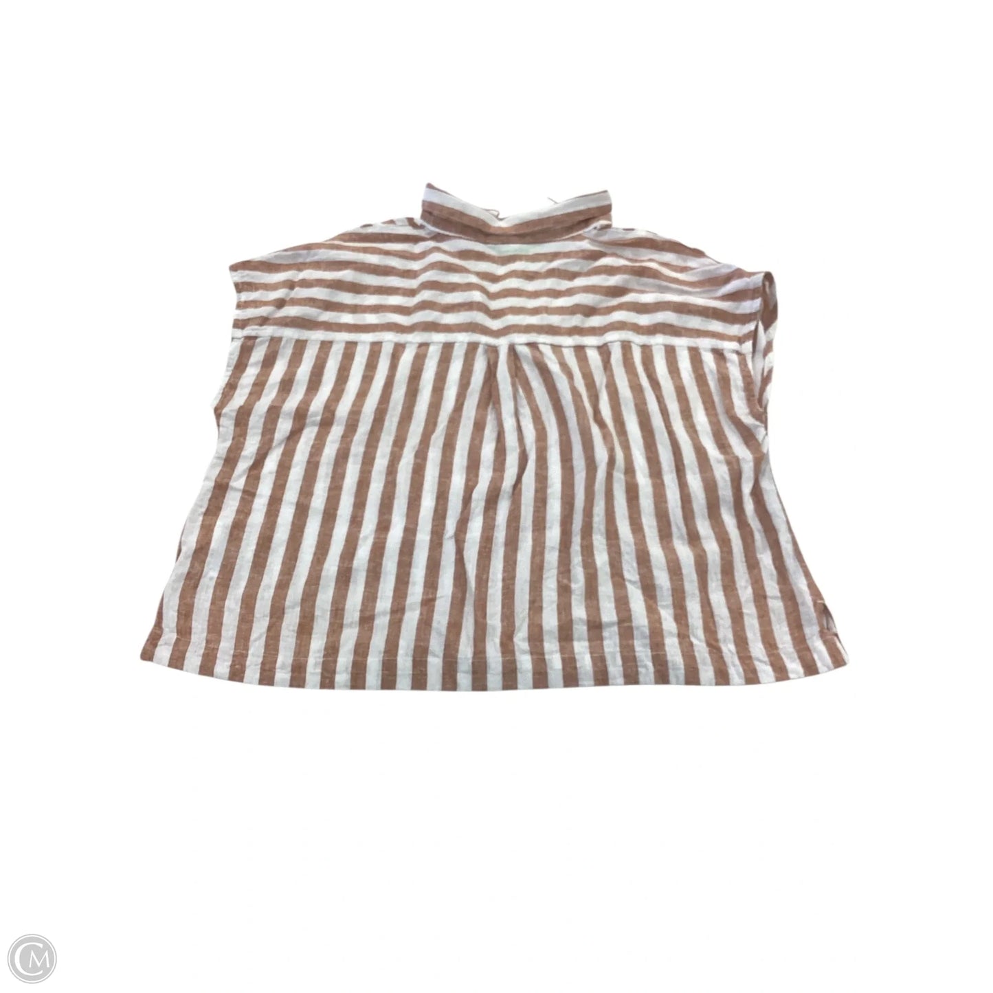 Top Short Sleeve By Old Navy In Striped Pattern, Size: S