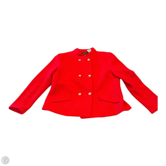 Jacket Other By Talbots In Gold & Red, Size: 16