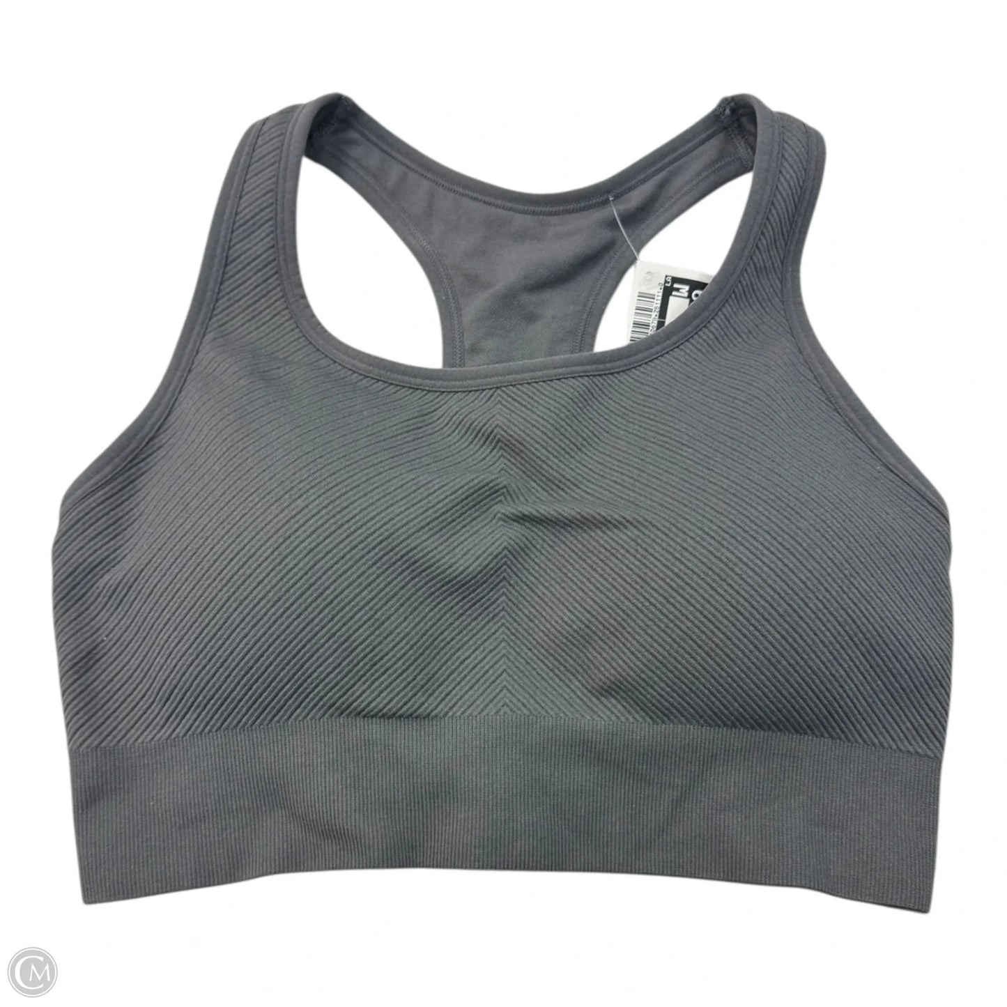 Athletic Bra By Members Mark In Grey, Size: M