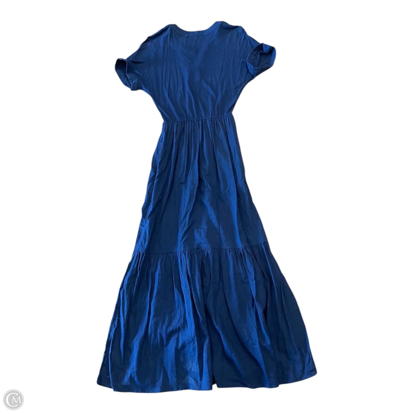 Dress Casual Maxi By Tahari In Navy, Size: M