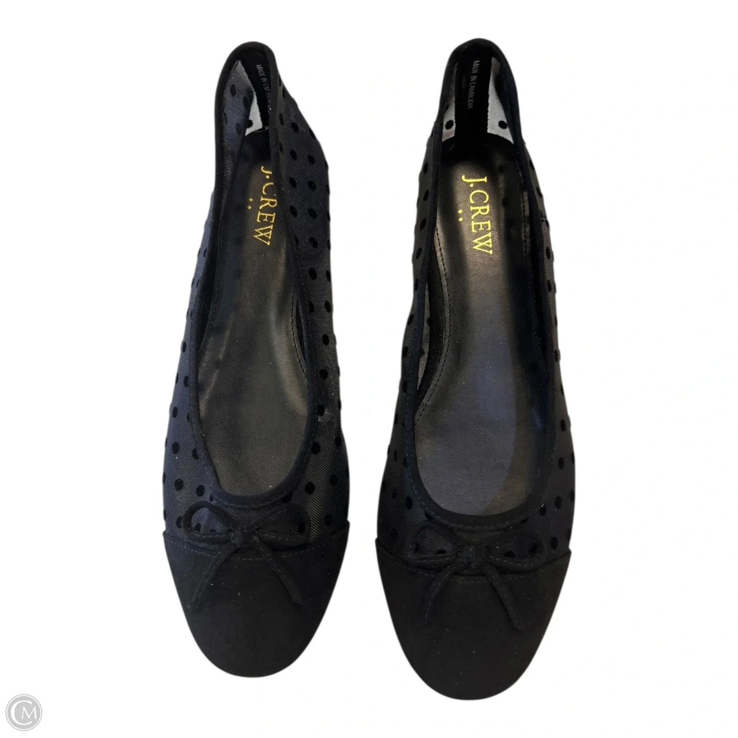 Shoes Flats By J. Crew In Black, Size: 8