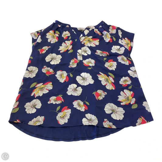 Top Short Sleeve By Papermoon In Floral Print, Size: 1x