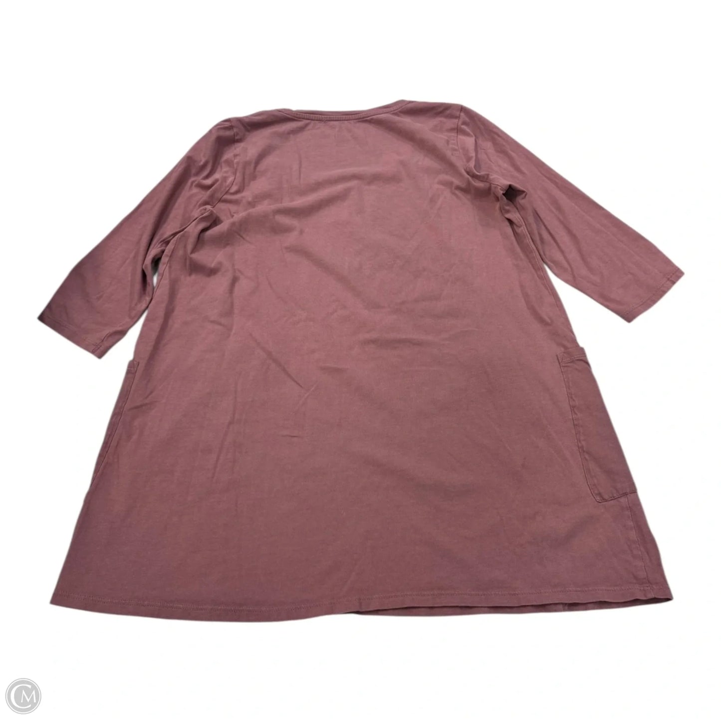 Top 3/4 Sleeve By Pure Jill In Mauve, Size: S