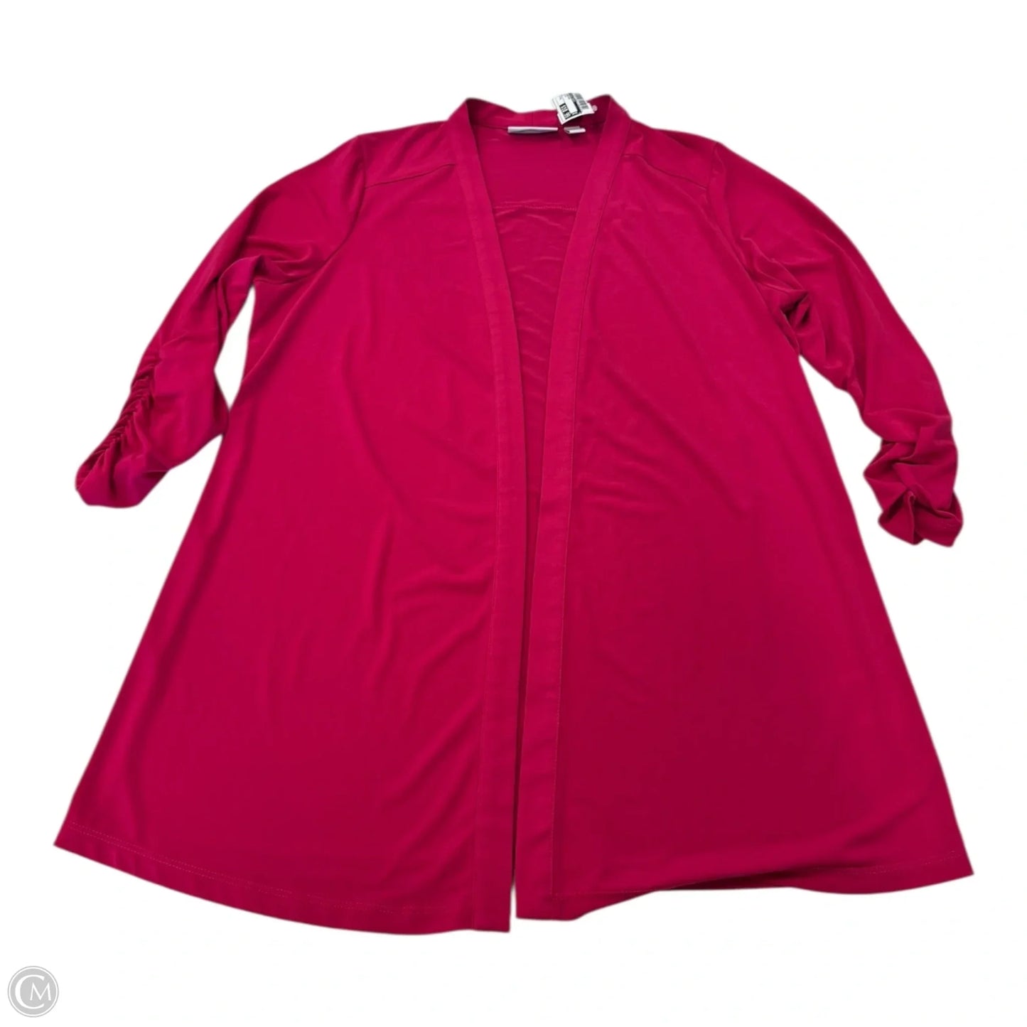 Cardigan By Susan Graver In Pink, Size: M