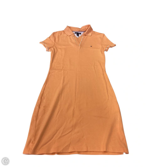 Dress Casual Short By Tommy Hilfiger In Orange, Size: M