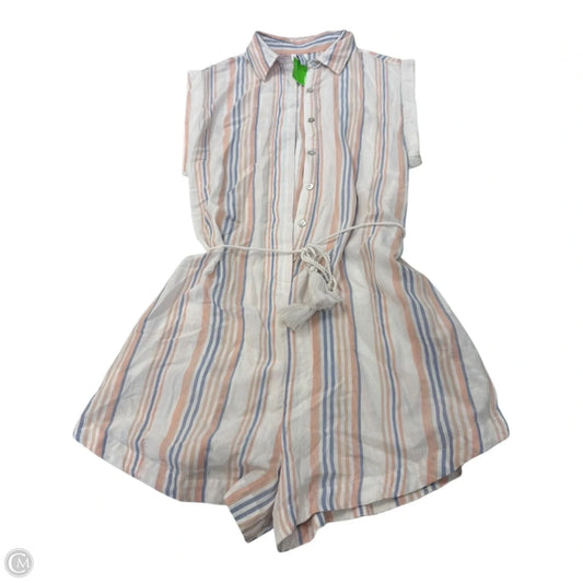 Romper By Clothes Mentor In Striped Pattern, Size: S