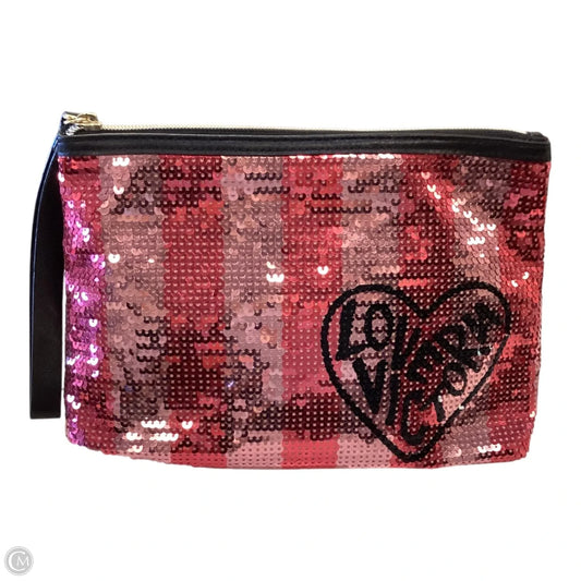 Makeup Bag By Victorias Secret, Size: Medium