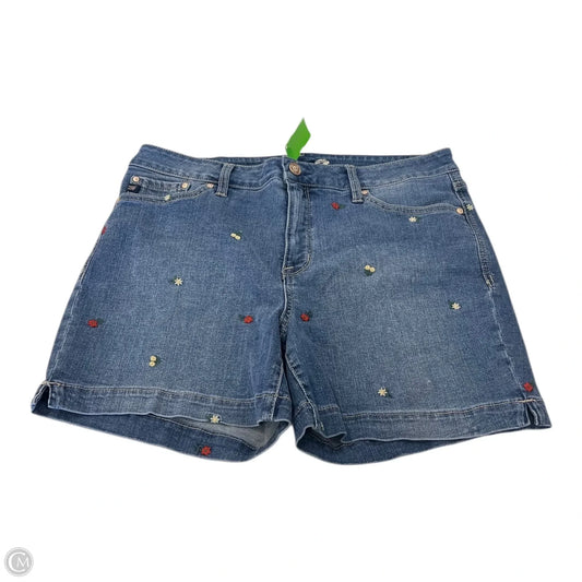 Shorts By Seven 7 In Blue Denim, Size: 12