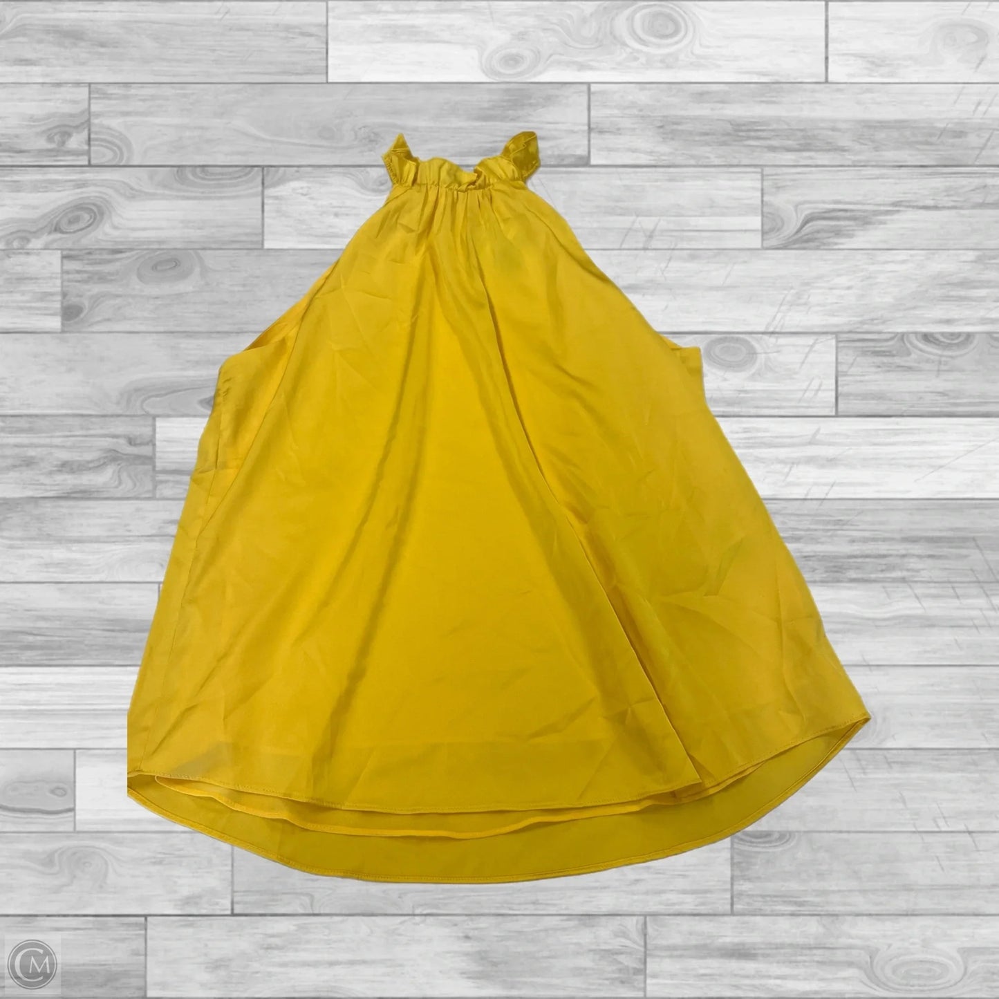 Top Sleeveless By White House Black Market In Yellow, Size: 12