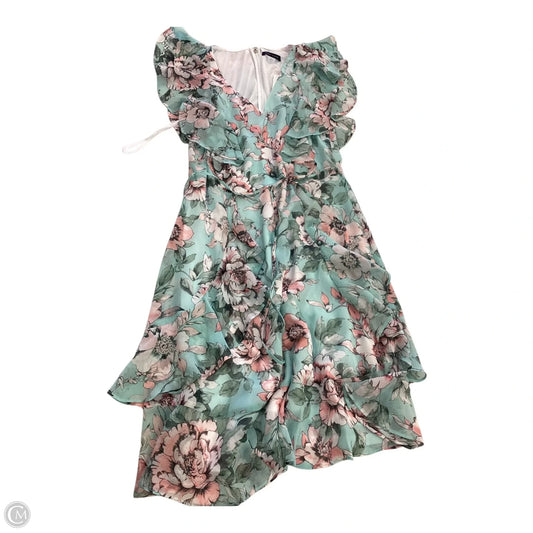 Dress Casual Midi By Tommy Hilfiger In Floral Print, Size: 8