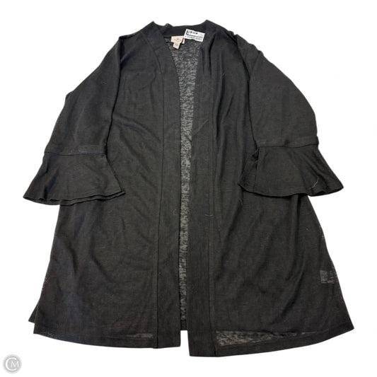 Cardigan By St Johns Bay In Black, Size: 1x