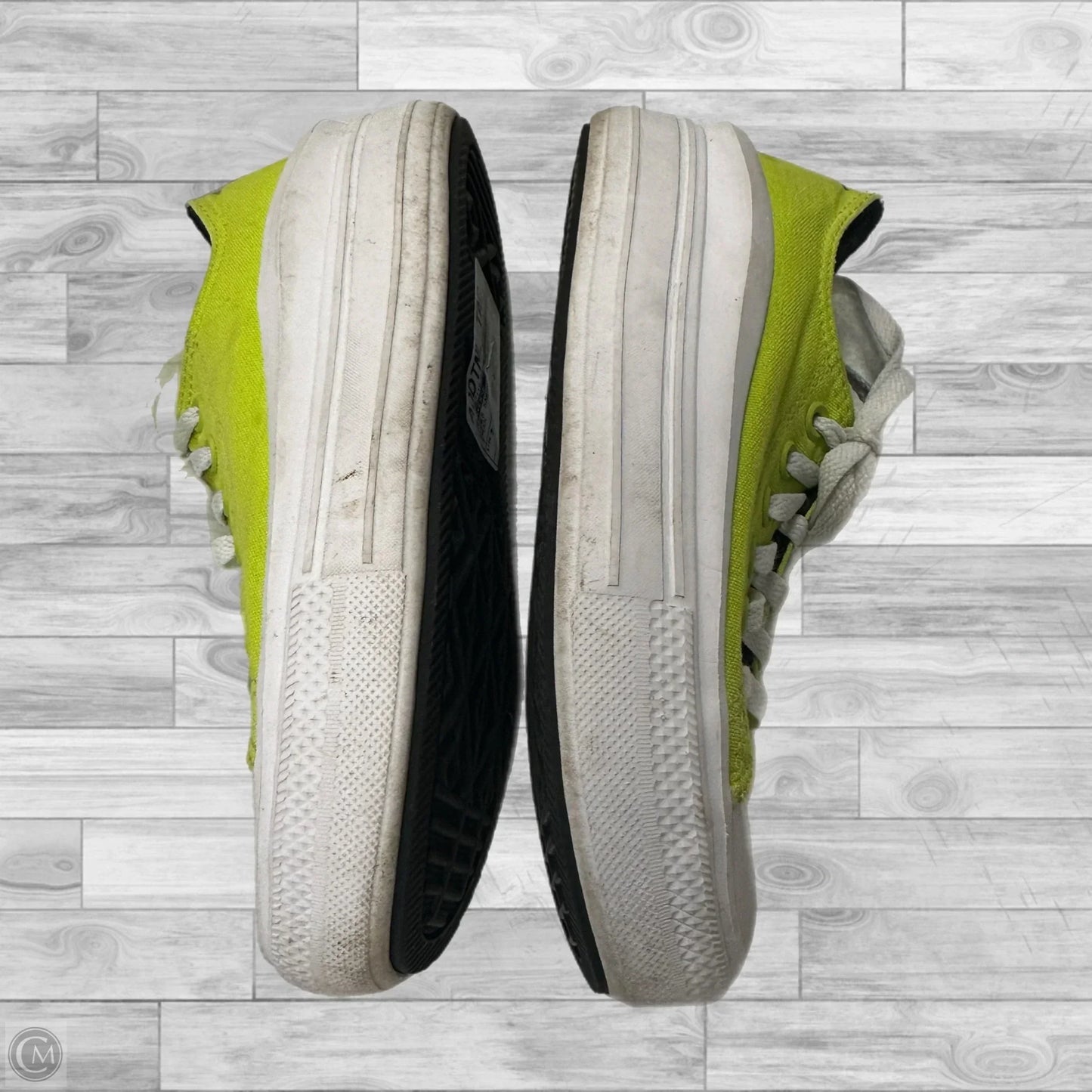 Shoes Sneakers Platform By Converse In Green, Size: 7