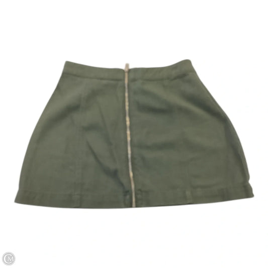 Skirt Mini & Short By Divided In Green, Size: 6