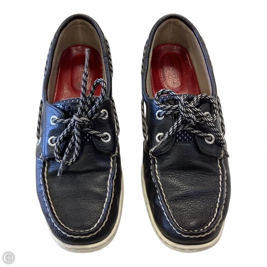 Shoes Flats By Sperry In Black, Size: 7.5