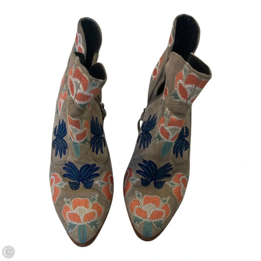 Boots Designer By Rebecca Minkoff In Floral Print, Size: 7.5