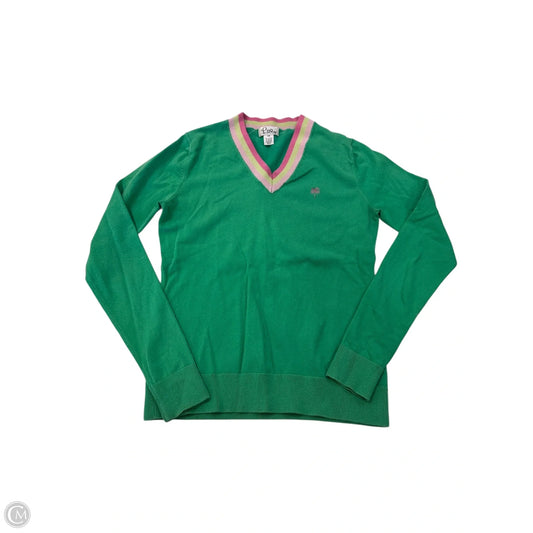 Sweater Designer By Lilly Pulitzer In Green & Pink, Size: S