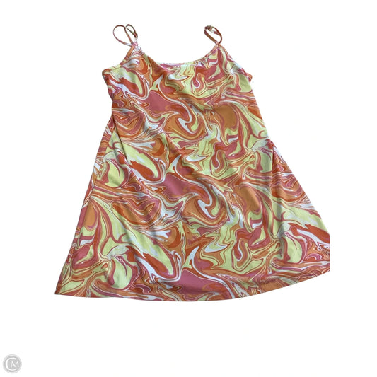 Dress Casual Short By So In Orange & Yellow, Size: L