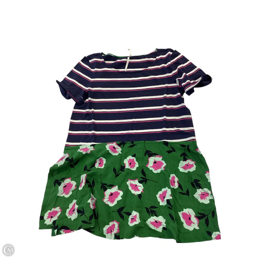 Top Short Sleeve By Anthropologie In Striped Pattern, Size: S