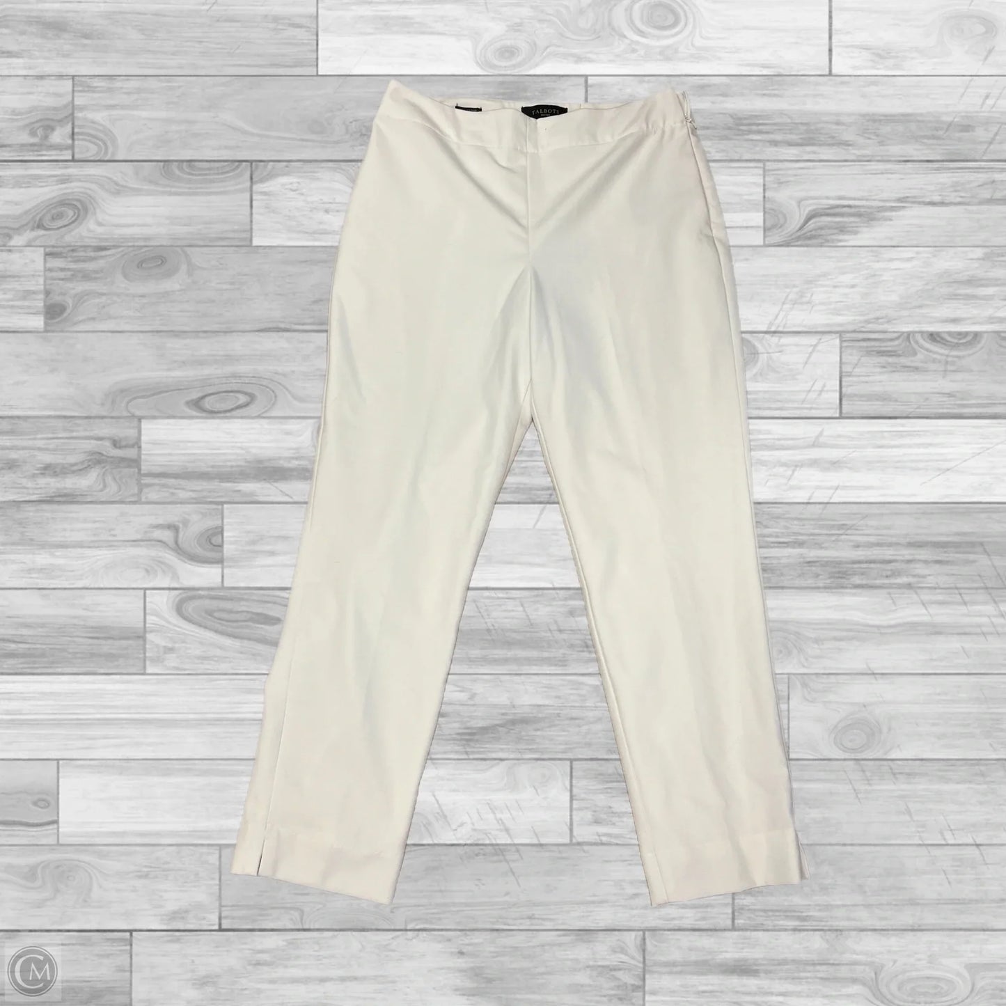 Pants Dress By Talbots In White, Size: 8p