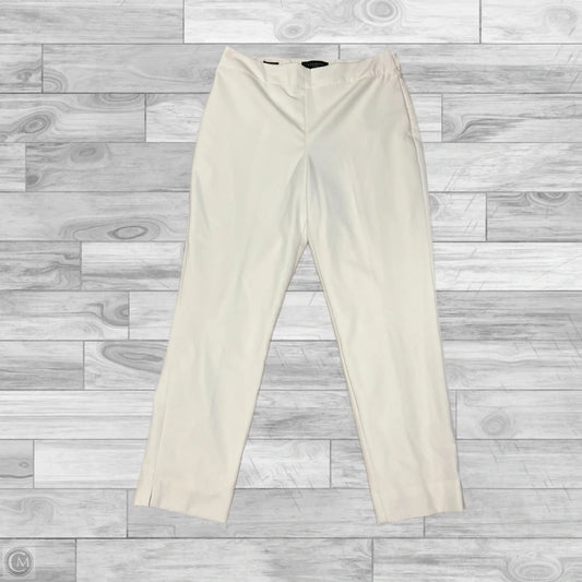 Pants Dress By Talbots In White, Size: 8p