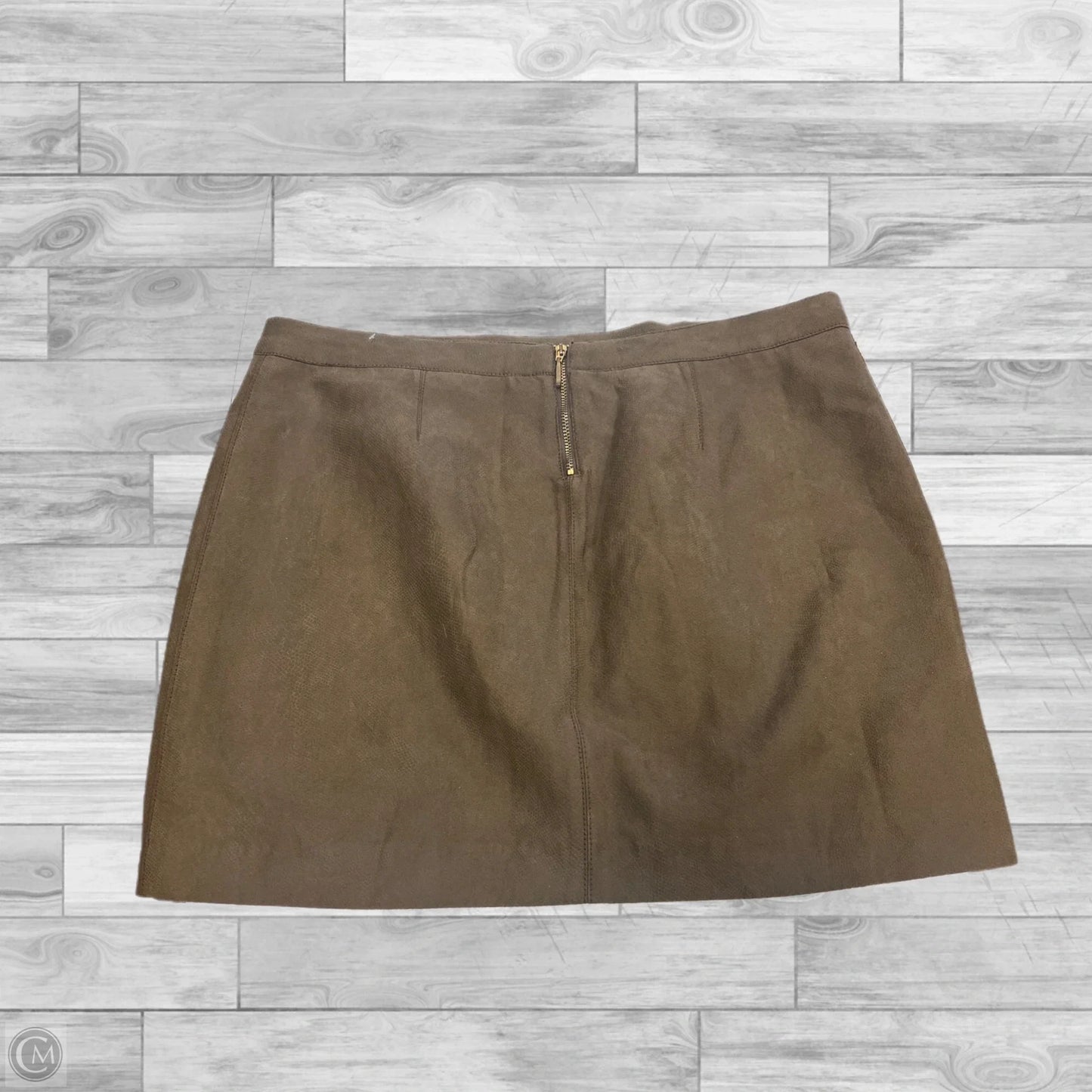 Skirt Mini & Short By Zara Basic In Brown, Size: L