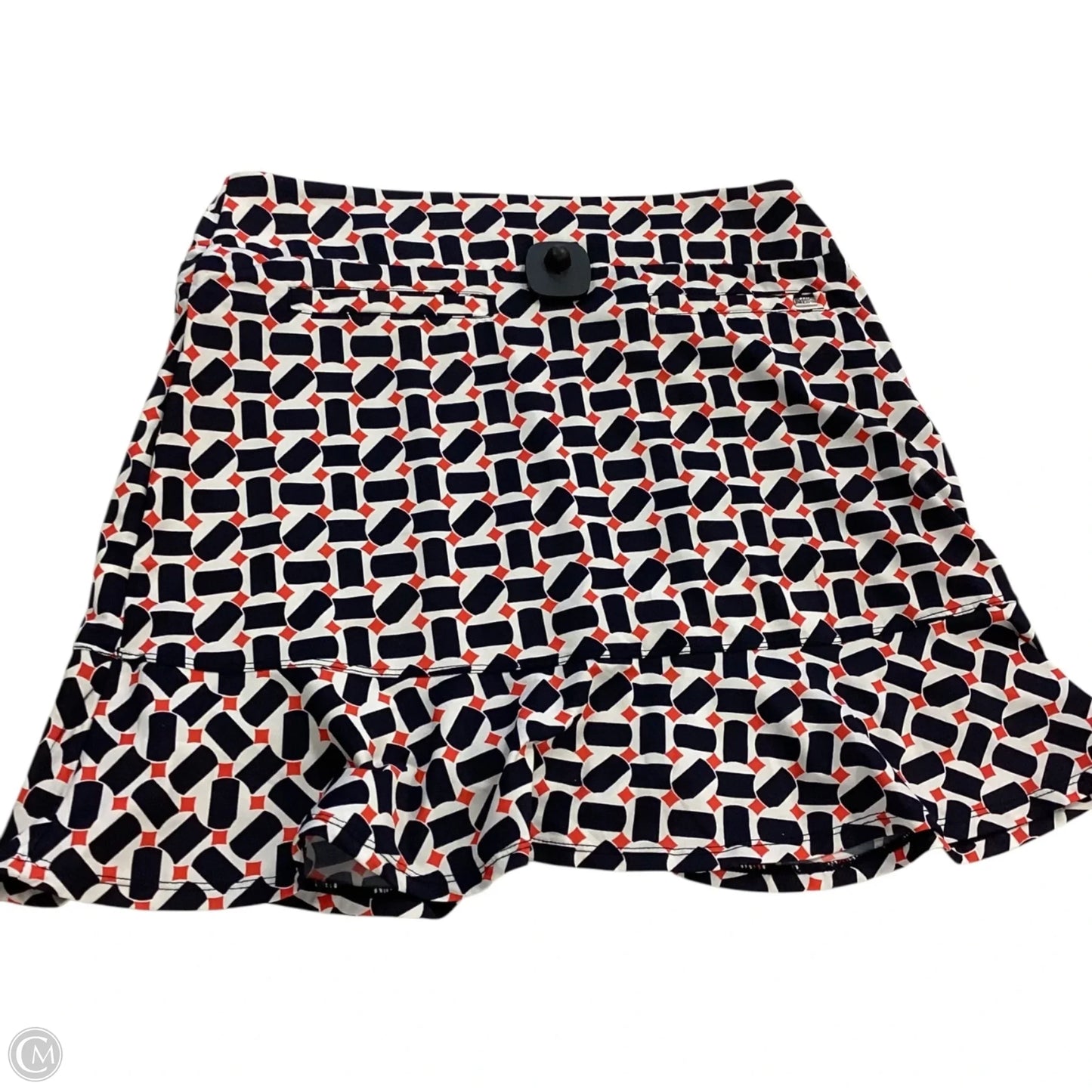 Athletic Skort By Tail In Blue & Red & White, Size: M