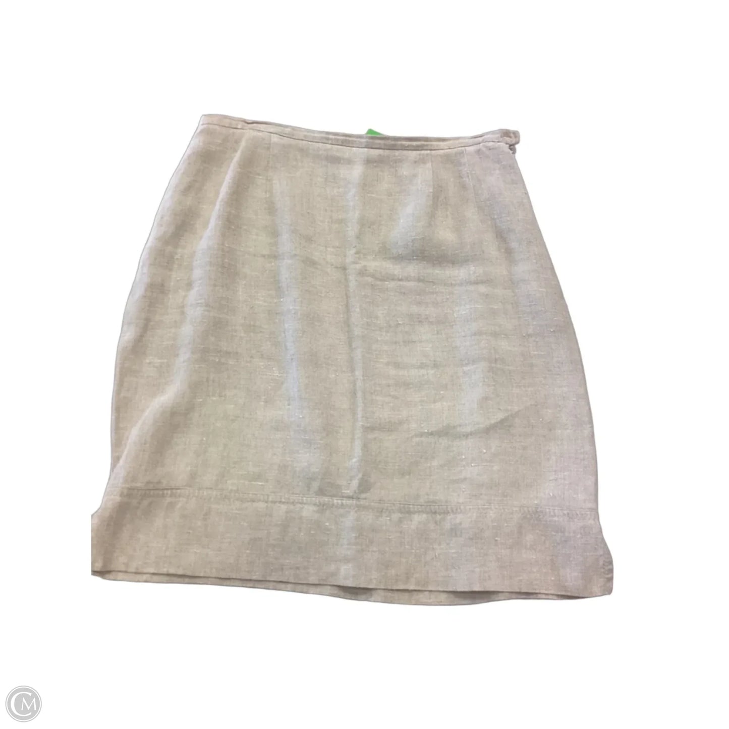 Skirt Mini & Short By Harve Bernard In Beige, Size: 14