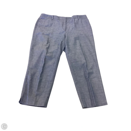 Capris By Talbots In Blue, Size: 12p
