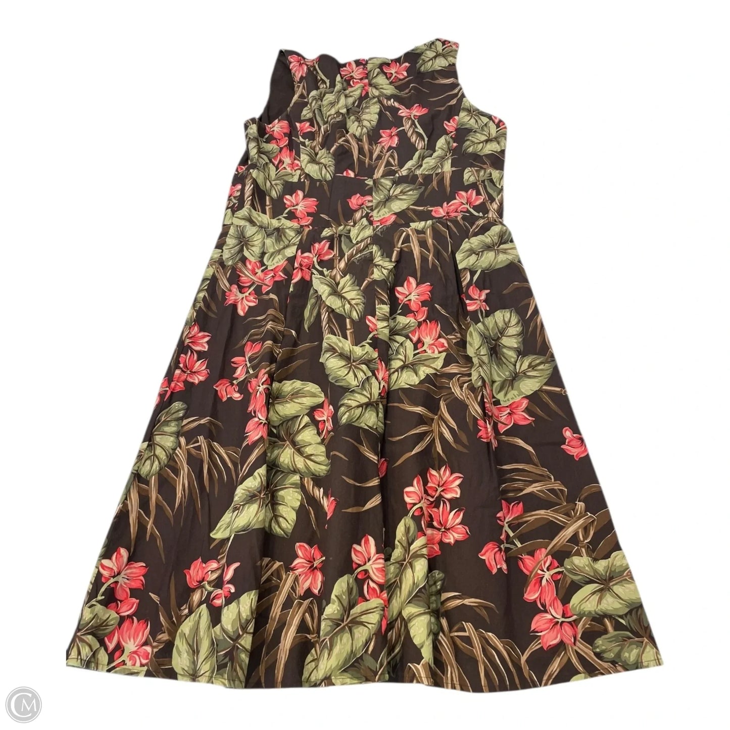Dress Casual Midi By Jones New York In Floral Print, Size: 14
