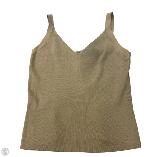 Top Sleeveless By Banana Republic In Beige, Size: M