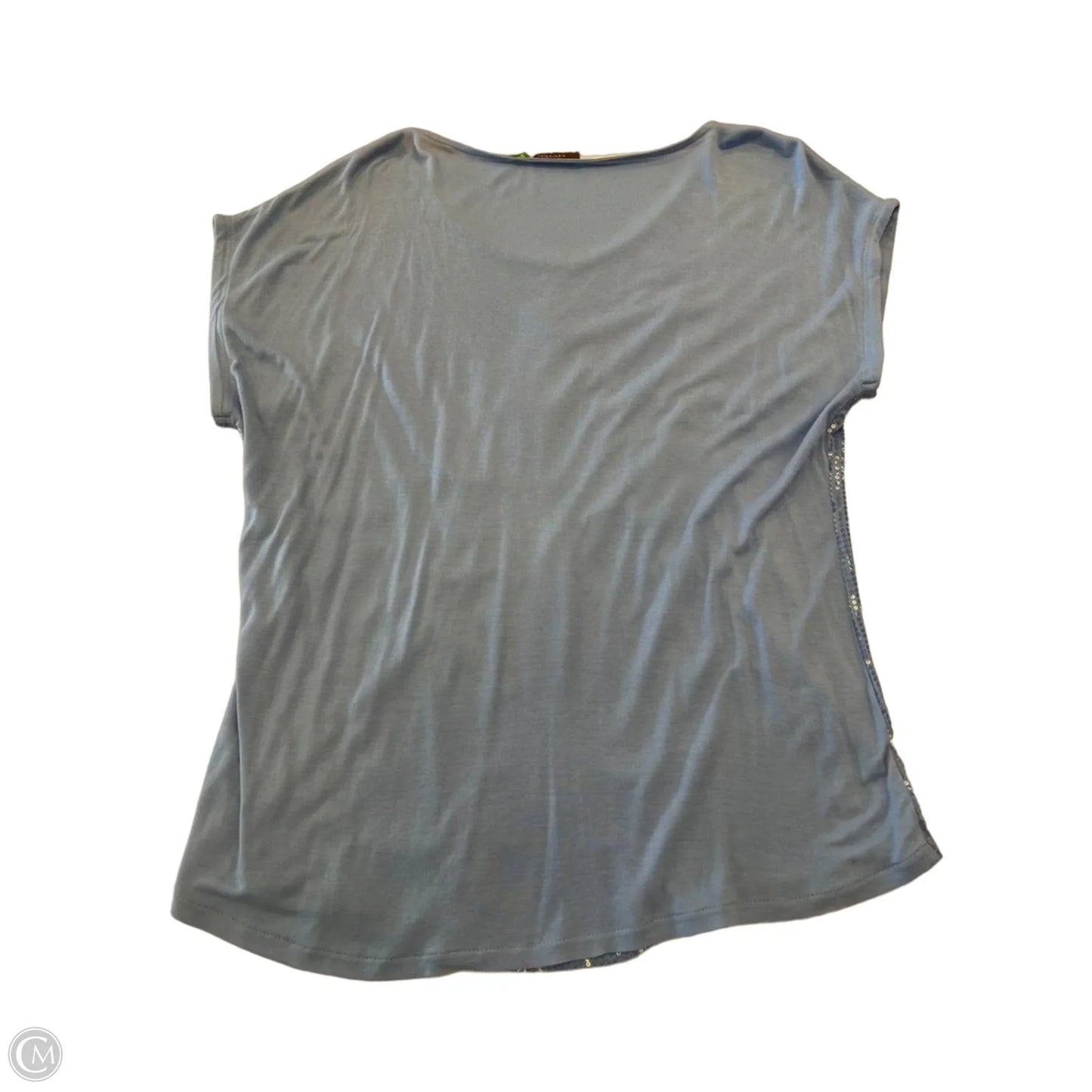 Top Short Sleeve By Crosby In Blue, Size: L