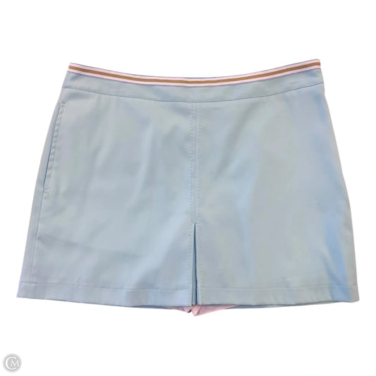 Athletic Skort By Clothes Mentor In Blue & Purple, Size: 4