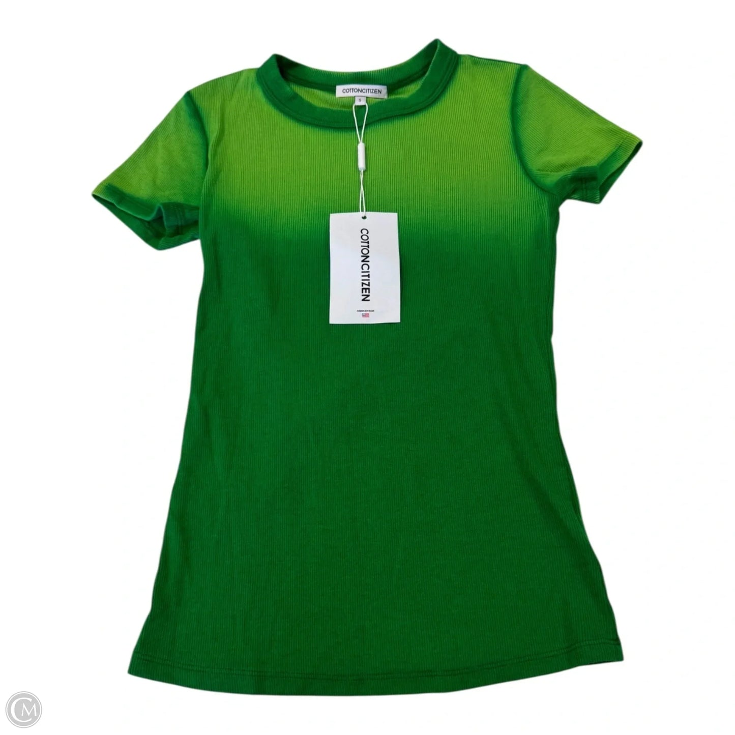 Top Short Sleeve By Cotton Citizen In Green, Size: S