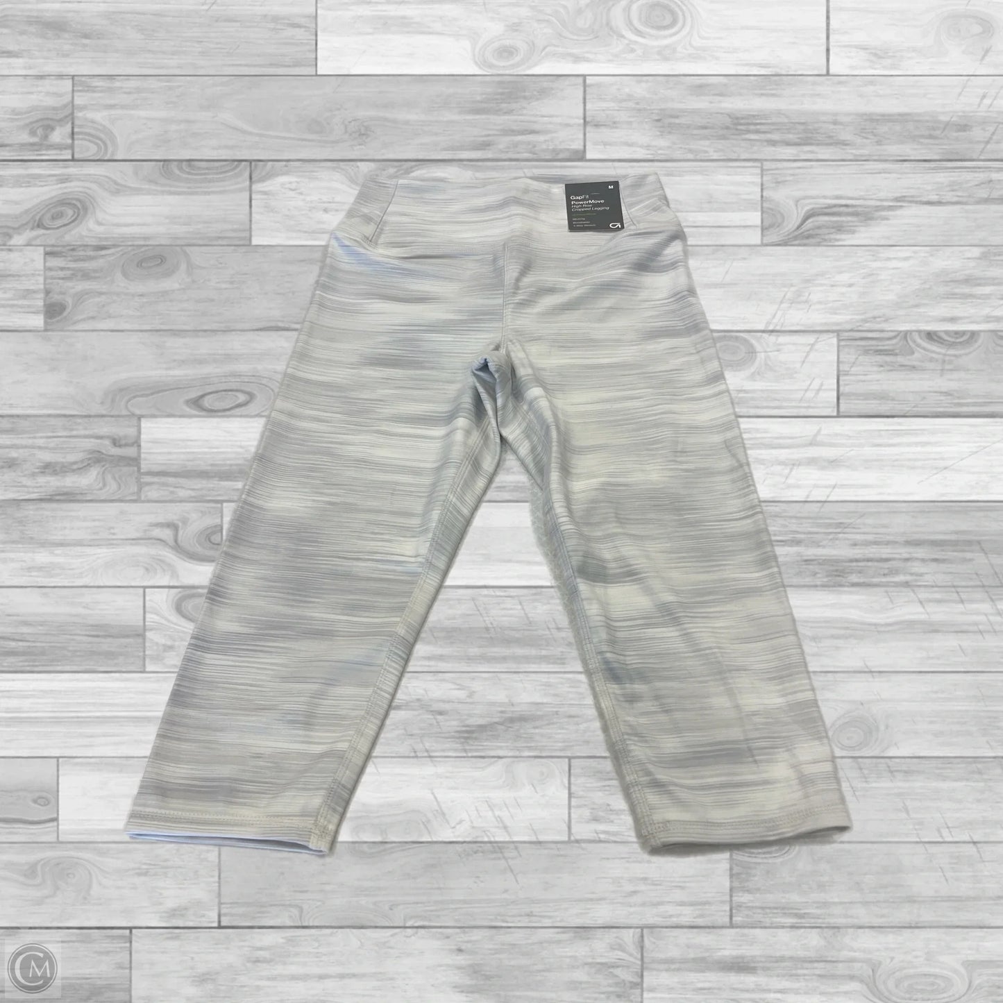 Athletic Capris By Gap In Grey, Size: M