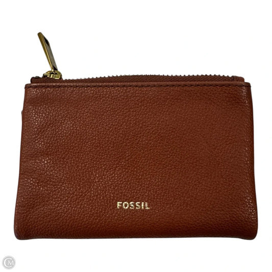 Wallet By Fossil, Size: Small