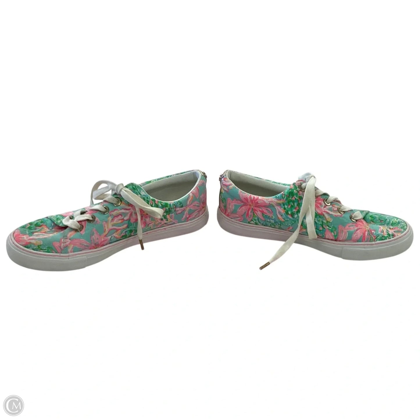 Shoes Designer By Lilly Pulitzer In Floral Print, Size: 8
