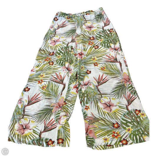 Capris By Roxy In Tropical Print, Size: S