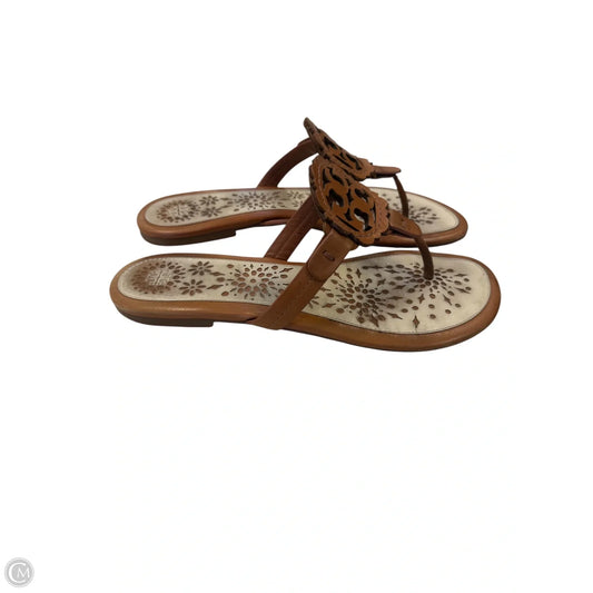 Sandals Designer By Tory Burch In Tan, Size: 7.5