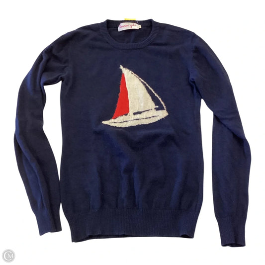 Sweater By Clothes Mentor In Blue & Red & White, Size: M