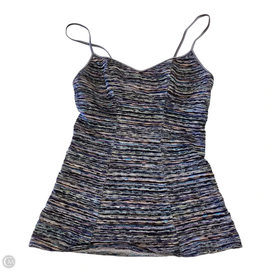 Top Sleeveless By Papillion In Multi-colored, Size: M