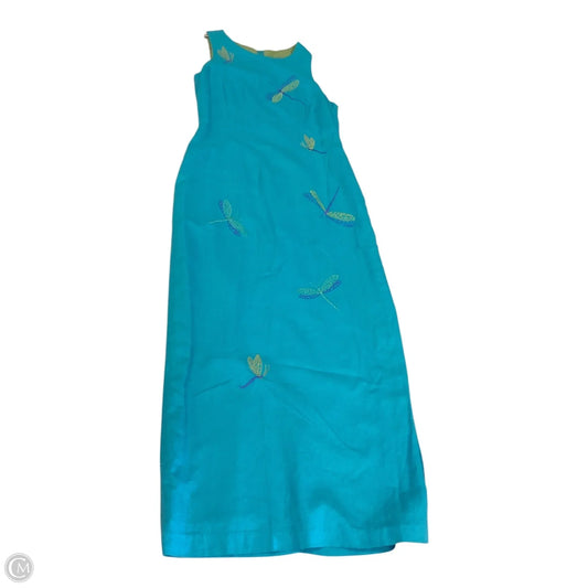 Dress Casual Maxi By Scarlett In Blue & Green, Size: 10