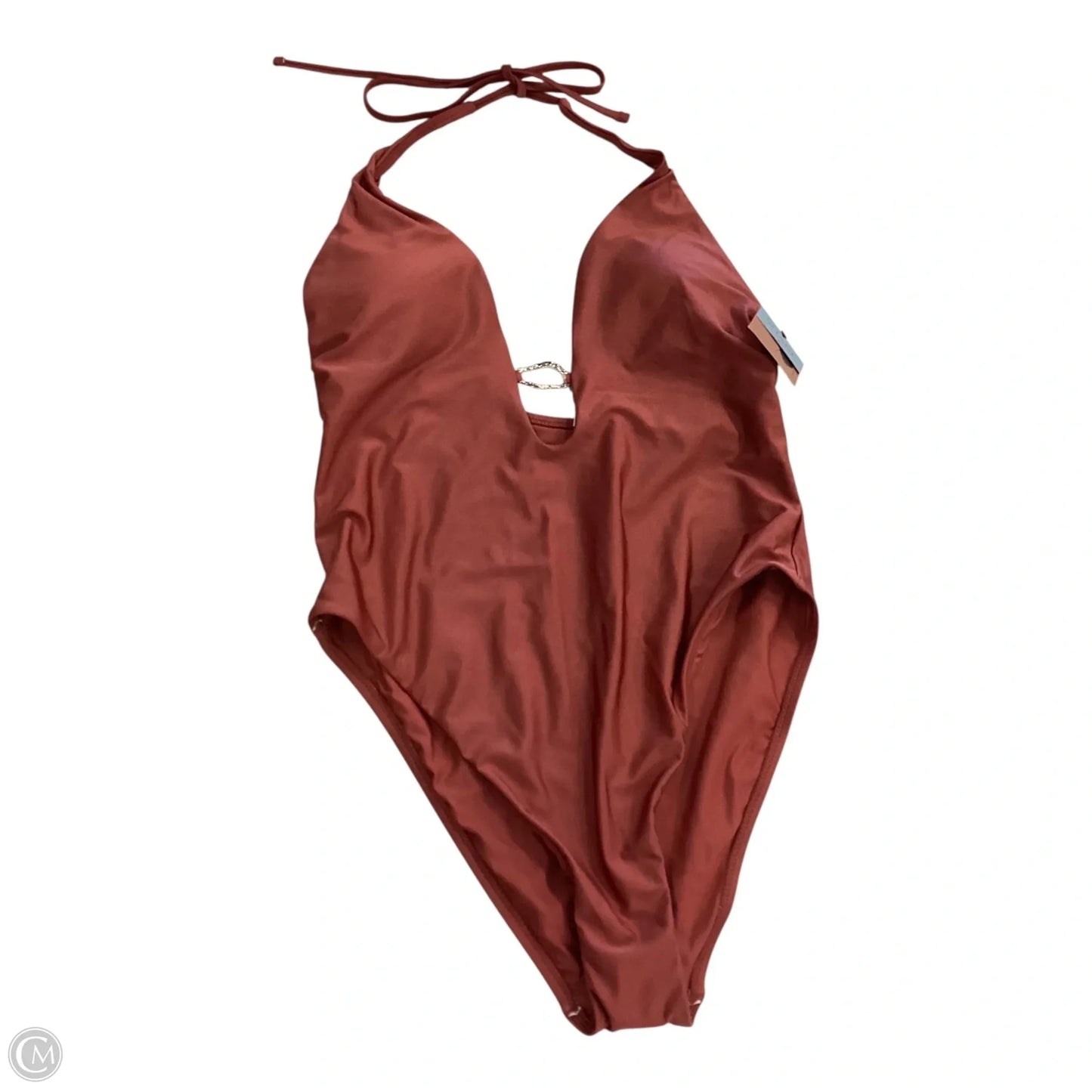 Swimsuit By Shade & Shore In Mauve, Size: Xl
